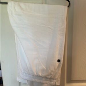 Elegant White Wide Leg Pants